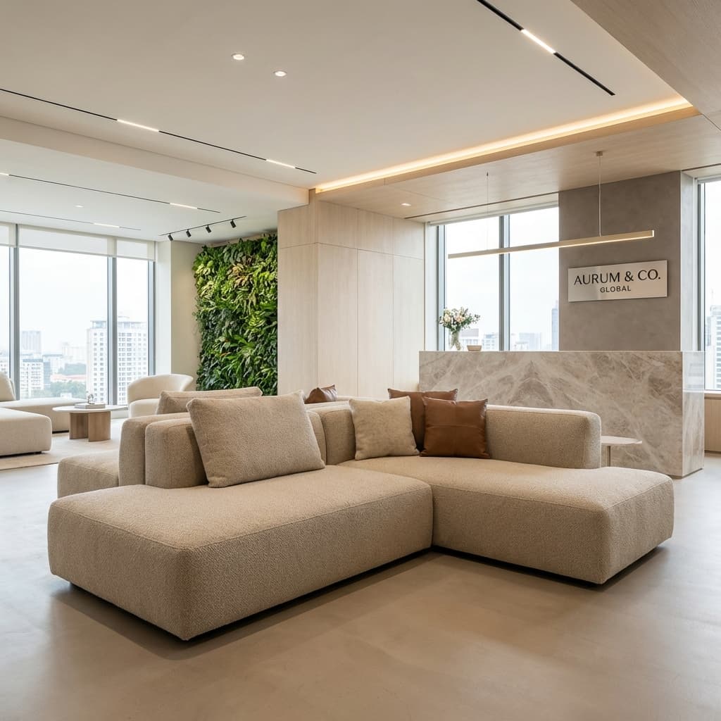 Sofás incríveis para escritório